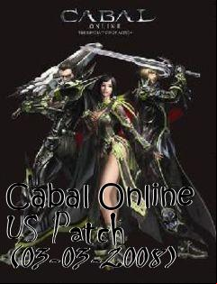 Box art for Cabal Online US Patch (03-03-2008)