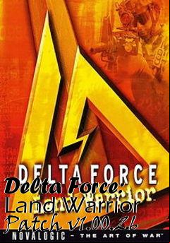 Box art for Delta Force: Land Warrior Patch v1.00.26