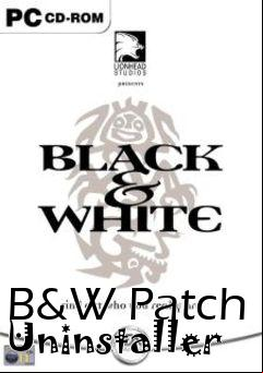 Box art for B&W Patch Uninstaller
