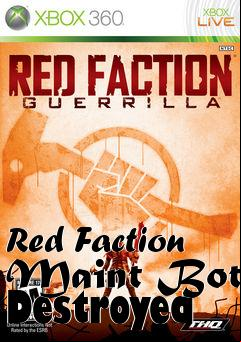 Box art for Red Faction