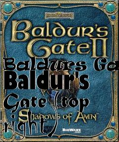 Box art for Baldurs Gate