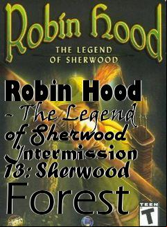 Box art for Robin Hood - The Legend of Sherwood