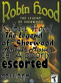 Box art for Robin Hood - The Legend of Sherwood