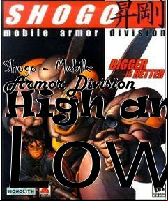 Box art for Shogo - Mobile Armor Division