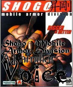 Box art for Shogo - Mobile Armor Division