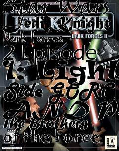 Box art for Star Wars Jedi Knight Dark Forces 2