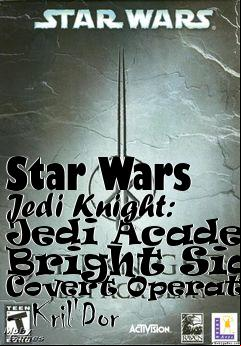 Box art for Star Wars Jedi Knight: Jedi Academy