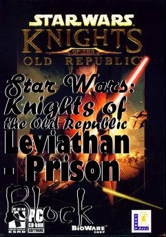 Box art for Star Wars: Knights of the Old Republic