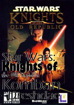 Box art for Star Wars: Knights of the Old Republic