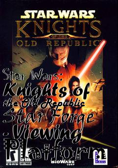 Box art for Star Wars: Knights of the Old Republic