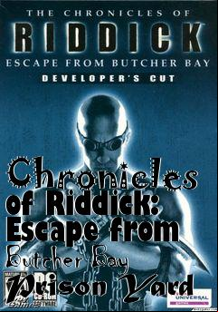 Box art for Chronicles of Riddick: Escape from Butcher Bay