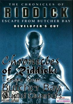 Box art for Chronicles of Riddick: Escape from Butcher Bay