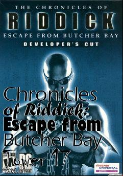 Box art for Chronicles of Riddick: Escape from Butcher Bay