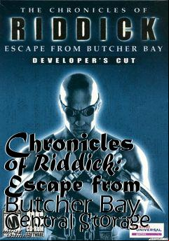 Box art for Chronicles of Riddick: Escape from Butcher Bay