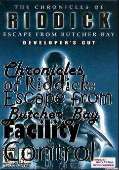 Box art for Chronicles of Riddick: Escape from Butcher Bay