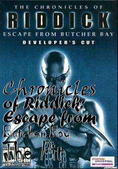 Box art for Chronicles of Riddick: Escape from Butcher Bay