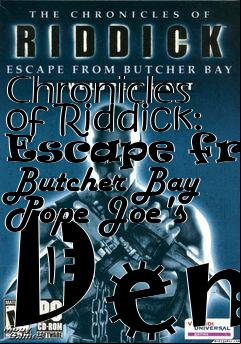 Box art for Chronicles of Riddick: Escape from Butcher Bay