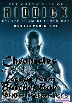 Box art for Chronicles of Riddick: Escape from Butcher Bay