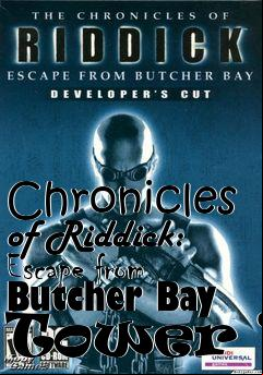 Box art for Chronicles of Riddick: Escape from Butcher Bay