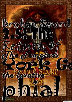 Box art for Broken Sword 2.5: The Return Of The Templars
