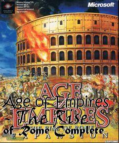 Box art for Age of Empires - The Rise of Rome
