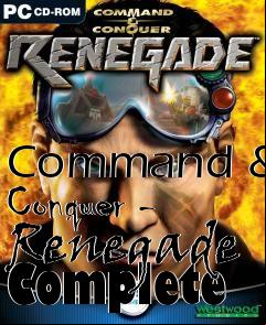 Box art for Command & Conquer - Renegade