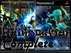 Box art for Legacy of Kain: Defiance