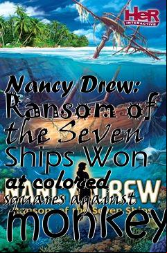 Box art for Nancy Drew: Ransom of the Seven Ships