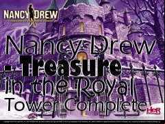 Box art for Nancy Drew - Treasure in the Royal Tower