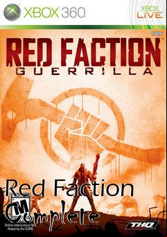 Box art for Red Faction