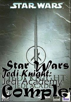 Box art for Star Wars Jedi Knight: Jedi Academy