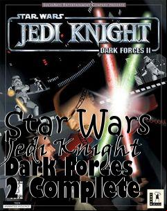 Box art for Star Wars Jedi Knight Dark Forces 2