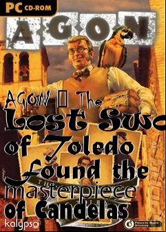 Box art for AGON  The Lost Sword of Toledo