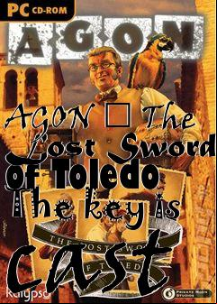 Box art for AGON  The Lost Sword of Toledo