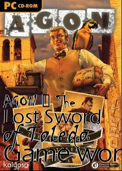Box art for AGON  The Lost Sword of Toledo