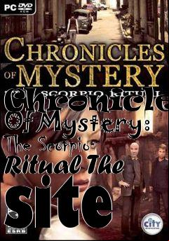 Box art for Chronicles Of Mystery: The Scorpio Ritual