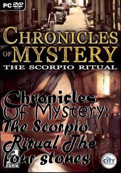 Box art for Chronicles Of Mystery: The Scorpio Ritual