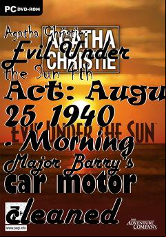 Box art for Agatha Christie: Evil Under the Sun