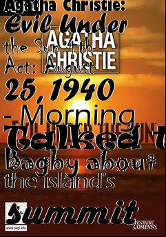 Box art for Agatha Christie: Evil Under the Sun