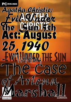 Box art for Agatha Christie: Evil Under the Sun