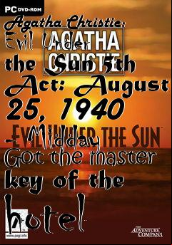 Box art for Agatha Christie: Evil Under the Sun