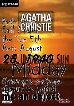 Box art for Agatha Christie: Evil Under the Sun