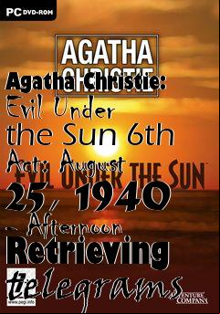 Box art for Agatha Christie: Evil Under the Sun