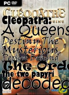 Box art for Cleopatra: A Queens Destiny