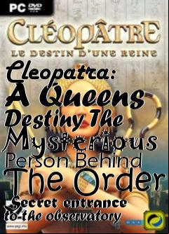 Box art for Cleopatra: A Queens Destiny