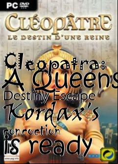 Box art for Cleopatra: A Queens Destiny