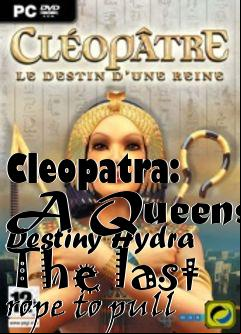 Box art for Cleopatra: A Queens Destiny