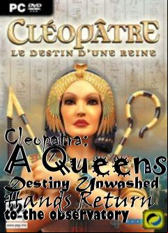 Box art for Cleopatra: A Queens Destiny