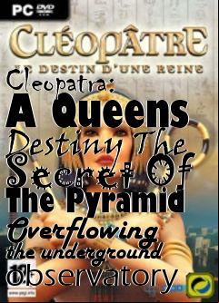 Box art for Cleopatra: A Queens Destiny