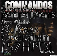 Box art for Commandos: Behind Enemy Lines